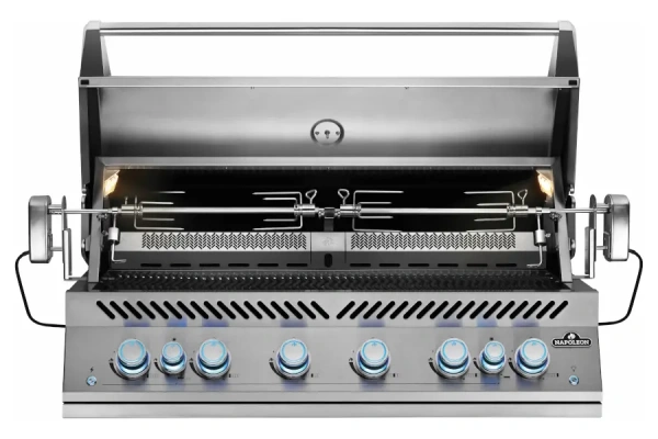 Встраиваемый газовый гриль NAPOLEON Big-44 с вертелом