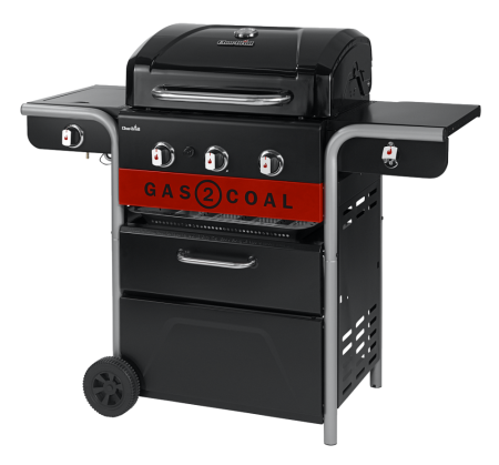 Газовый + Угольный гриль CHAR-BROIL Gas2Coal Hybrid 3B с комфоркой