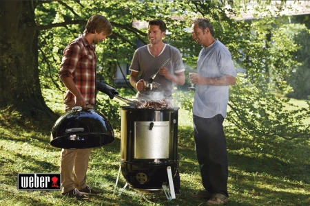Коптильня WEBER Smokey Mountain Cooker 47см., черный