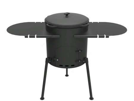 печь с двумя пристольями (опция)