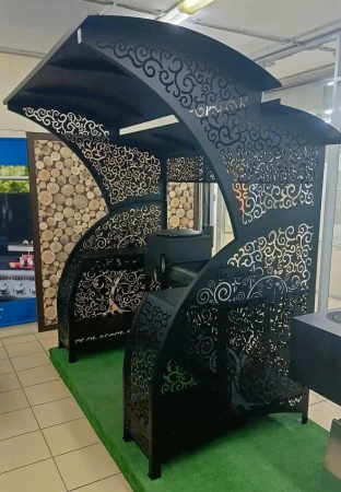 Барбекю комплекс АВИОР М-2 Классик с печь-мангалом Октант-12