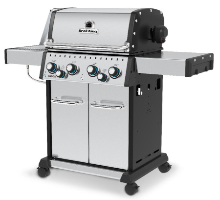 Гриль газовый BROIL KING Baron S 490 IR с вертелом и ИК конфоркой