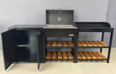 Тумба Master Expert стальная для гриль-зоны