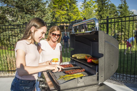 Газовый гриль BROIL KING Signet S 390 с вертелом и конфоркой 