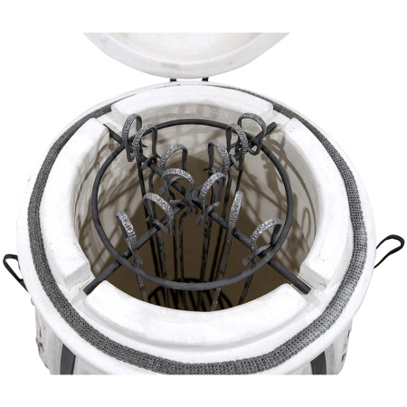 Тандыр "Степной" с откидной крышкой и подставкой