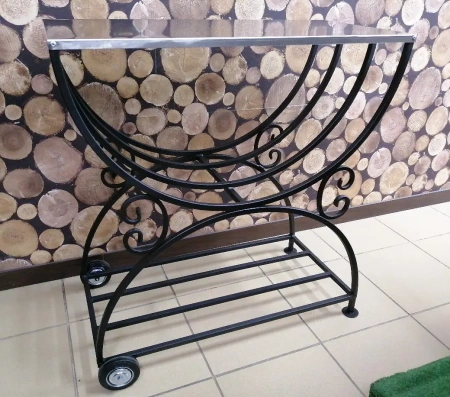 Стол-дровница для тандыра и мангала, 39х79х83см