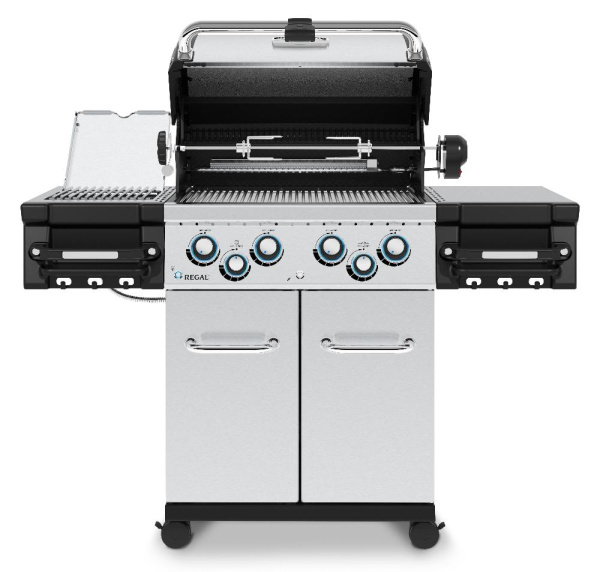 Газовый гриль BROIL KING Regal S 490 IR с вертелом и ИК конфоркой