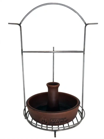 Курница керамическая средняя 21см. "Готовим на огне"