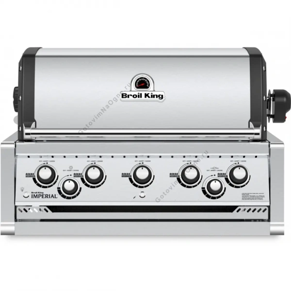 Встраиваемый газовый гриль BROIL KING Imperial S 590 c вертелом и конфоркой
