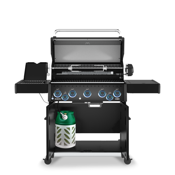 Газовый гриль BROIL KING Baron 590 IRX Shadow с возможностью установки пеллетного модуля (Pellet Ready)