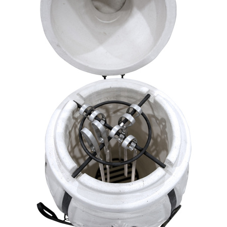 Тандыр "Аполлон" с откидной крышкой и подставкой