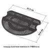 Газовый гриль O-GRILL 700T black