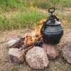 Афганский казан черный, алюминиевый, 10л.