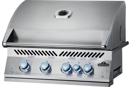 Встраиваемый газовый гриль NAPOLEON Big-32 с вертелом