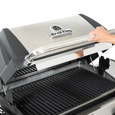 Газовый гриль BROIL KING Signet S 390 с вертелом и конфоркой 