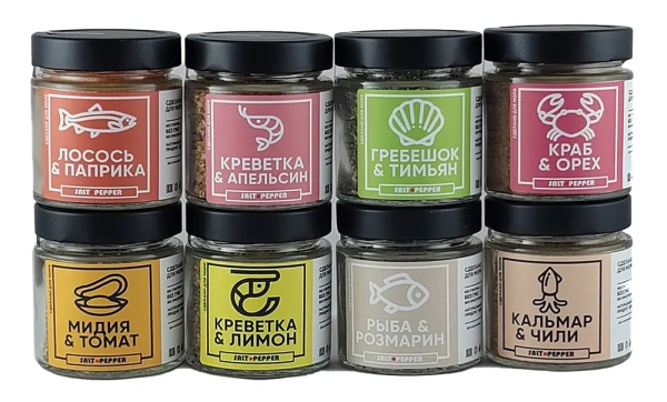Специя КРЕВЕТКА И АПЕЛЬСИН серии "Сделано для моря"