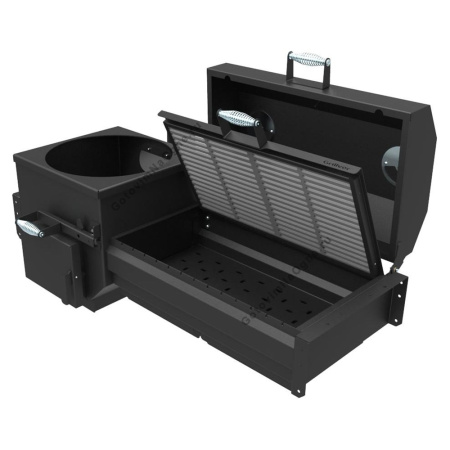 Крышка-Гриль с чугунной решеткой "ИСКАНДЕР 360 NEW" 