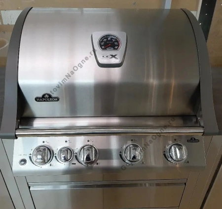 Встраиваемый газовый гриль NAPOLEON Bilex - 485