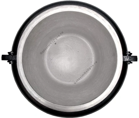 Афганский казан черный, алюминиевый, 20л.