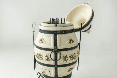 КОМПЛЕКТ "Тандыр Александр 2026 NEW" с откидной крышкой