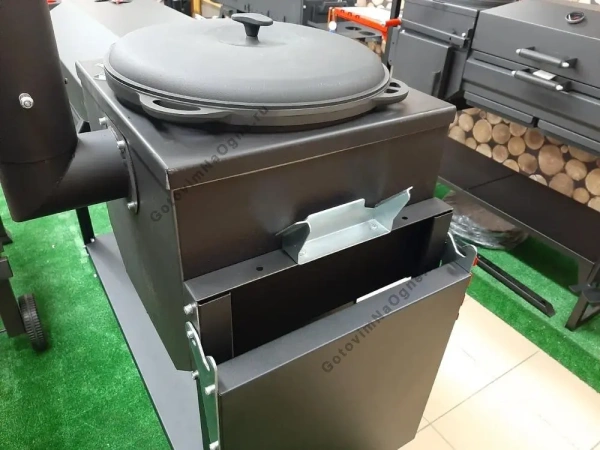 Комплект: Мангал "ИСКАНДЕР 400 NEW Комфорт Эйр" с крышкой-гриль