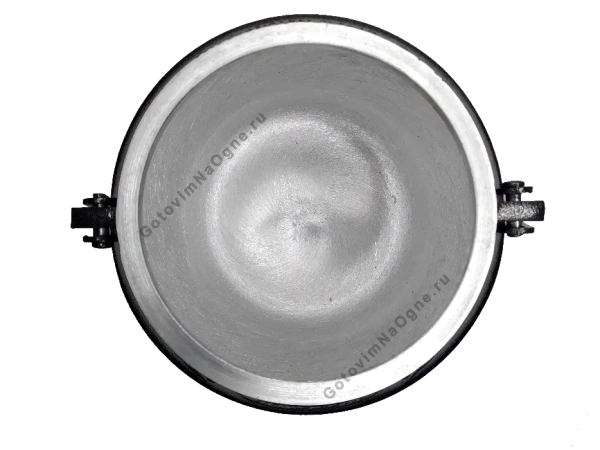 Афганский казан черный, алюминиевый, 5л.