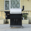 Пеллетный гриль Z GRILLS 1000 WiFi, крышка из нерж.стали