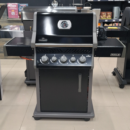 Газовый гриль NAPOLEON Rogue-425 RSB NEW с вертелом и конфоркой