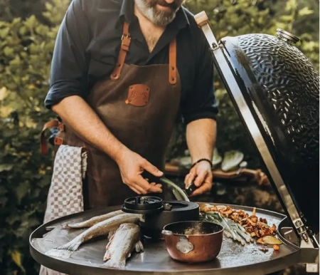 Планча из нержавеющей стали для керам. грилей MONOLITH LeCHEF PRO 2.0