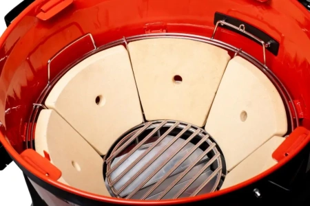 Kamado Kettle Joe, угольный гриль, керамическая топка, решетка 57см.