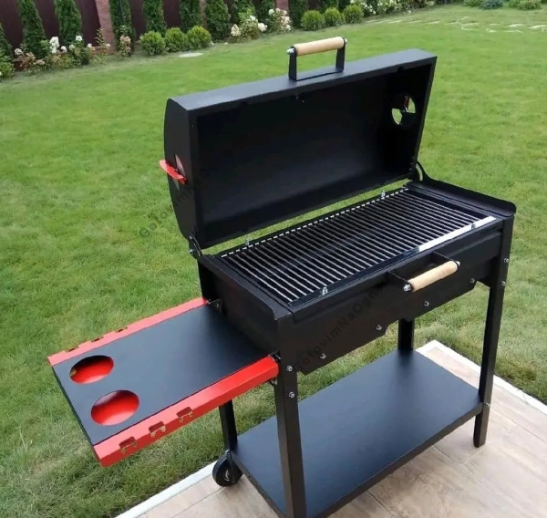 Комплект: Мангал "Редлайнер Комфорт Эйр" и  крышка-гриль с решеткой барбекю