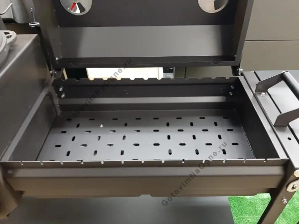 Встраиваемый печь-мангал "ИСКАНДЕР 400" под казан 12л (без крышки)