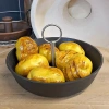 Сковорода чугунная с ручкой, Малая, диаметр 23см.