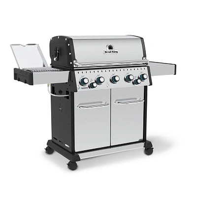 Газовый гриль BROIL KING Baron S 590 IR с вертелом и ИК конфоркой 