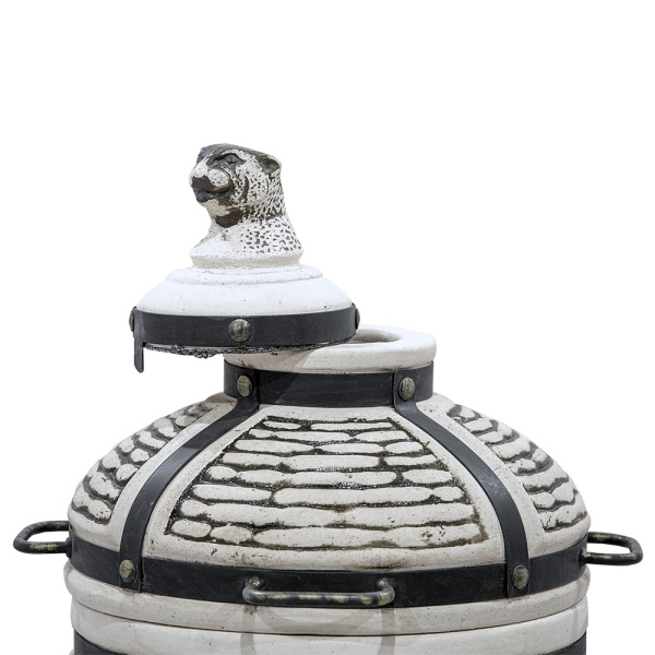 Тандыр "Барс" с откидной крышкой и подставкой 