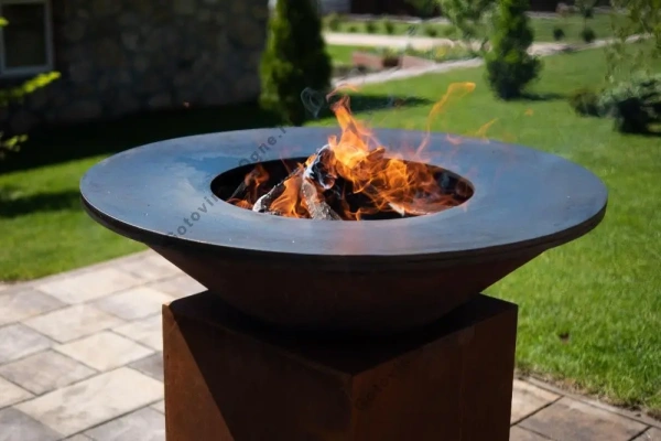 KORWOOD HIT 02 дровяной гриль-очаг с дровницей 