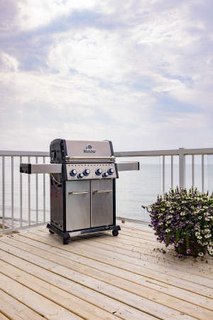 Гриль газовый BROIL KING Baron S 490 IR с вертелом и ИК конфоркой