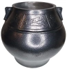 Афганский казан черный, алюминиевый, 20л.