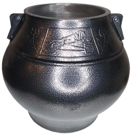 Афганский казан черный, алюминиевый, 20л.