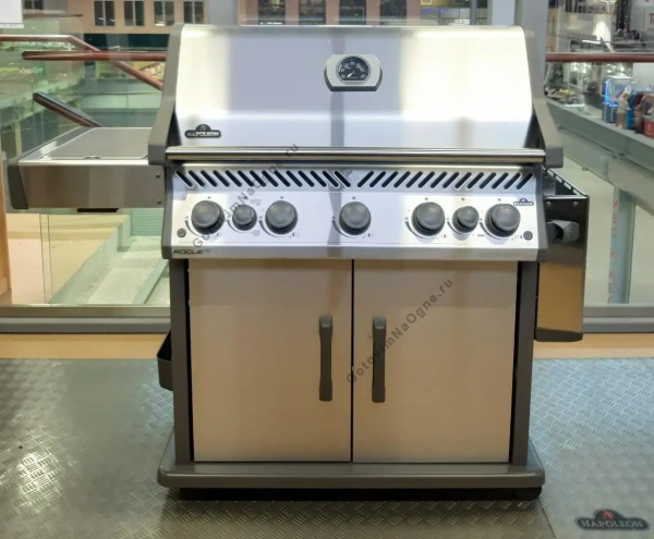 Газовый гриль NAPOLEON Rogue-625 SE с ИК конфоркой (нерж. сталь)