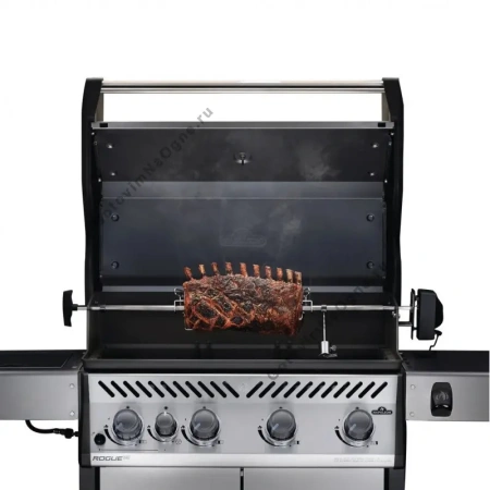 Вертел с 2-мя зажимами и электромотором для грилей NAPOLEON Rogue (365/425/525/625)