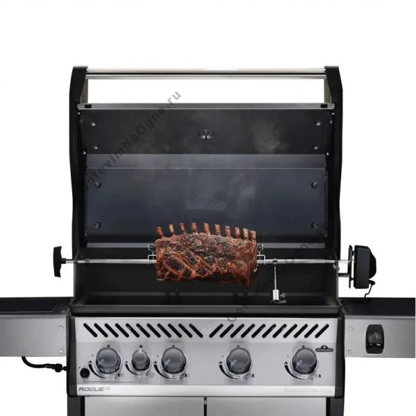 Вертел с 2-мя зажимами и электромотором для грилей NAPOLEON Rogue (365/425/525/625)