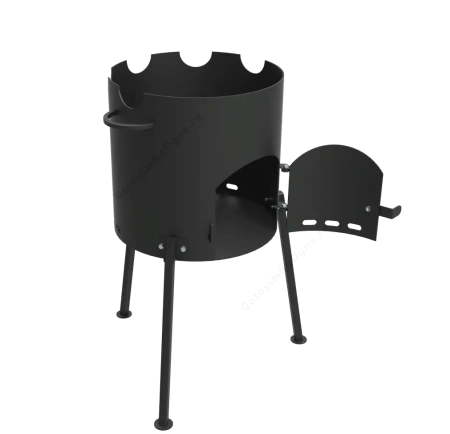 Печь под казан 8 литров "Кайзер-8Д" (d=35см)
