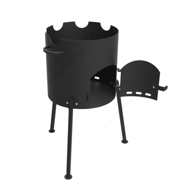 Печь под казан 8 литров "Кайзер-8Д" (d=35см)