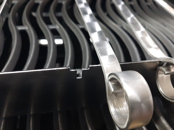 Шашлычный набор "Готовим на огне" для грилей, 6 шампуров, нерж. сталь 