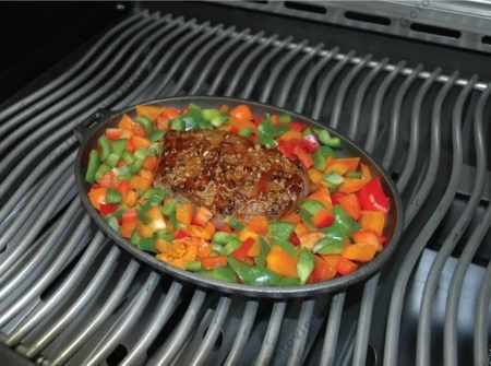 Чугунная сковорода со съемной ручкой (овальная), NAPOLEON