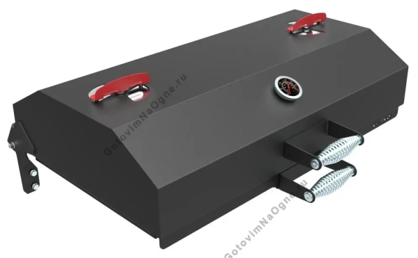 Крышка-Гриль с чугунной решёткой для мангала "ИСКАНДЕР 400"