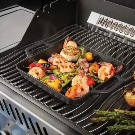 Чугунная гриль-сковорода NAPOLEON с матовой эмалью