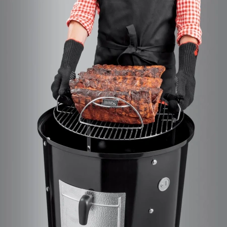 Коптильня WEBER Smokey Mountain Cooker 47см., черный
