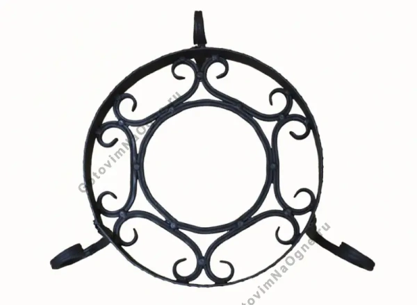 Подставка кованая под тандыр Охотник, Есаул, Атаман